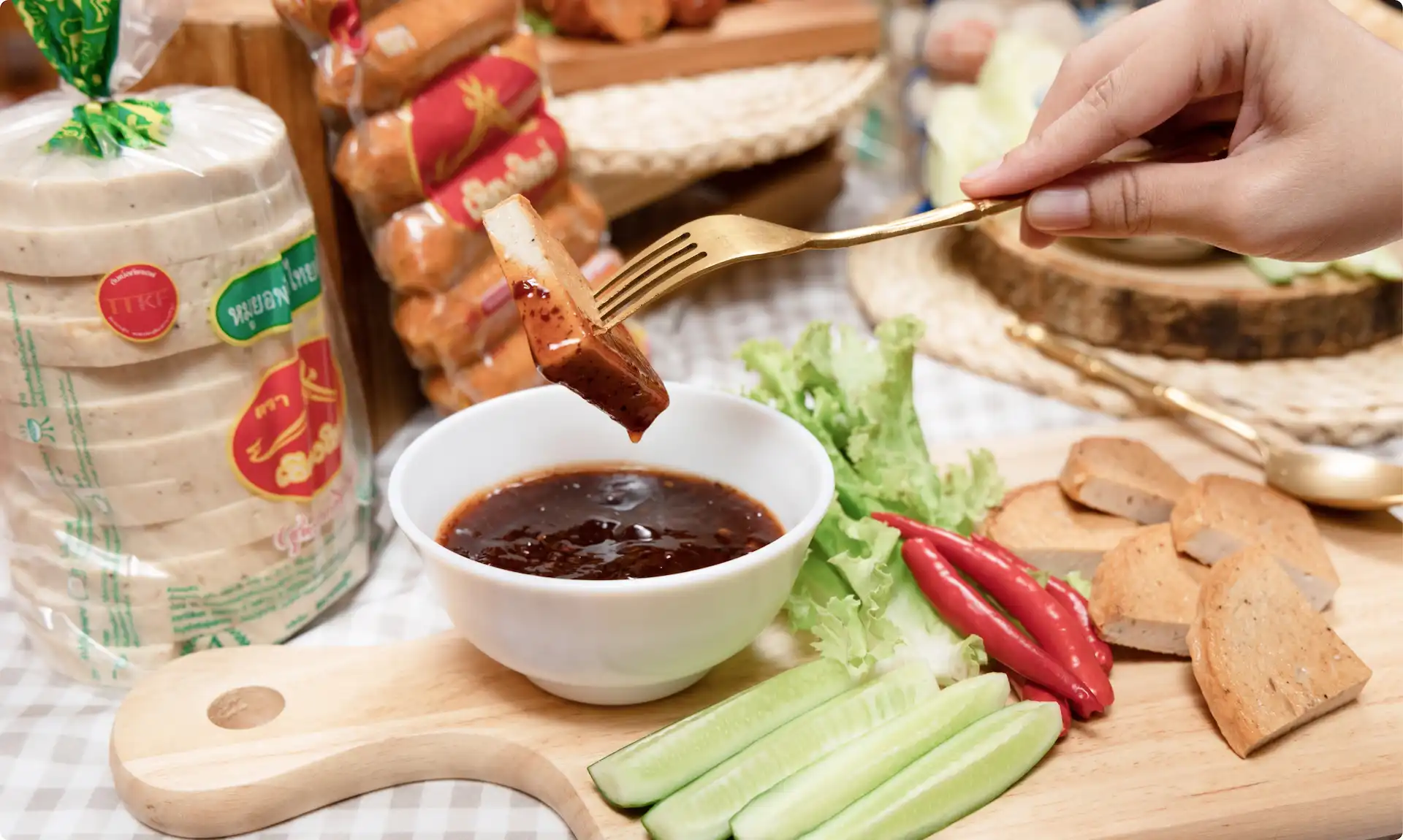 Thanakorn Food serving suggestion